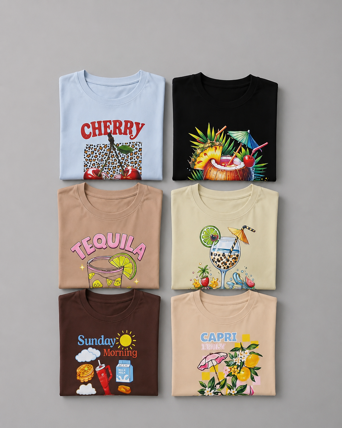 تیشرت باکسی summer